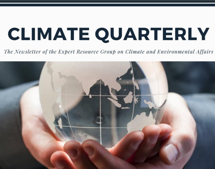 Climate Quarterly Newsletter Header